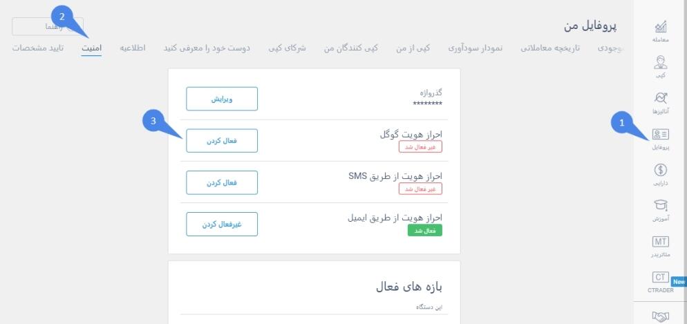 لایت فایننس: با استفاده از احراز هویت دو عاملی امنیت حساب خود را افزایش دهید | لایت فایننس