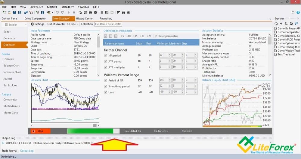 LiteFinance: 5. Pengoptimal Strategi
