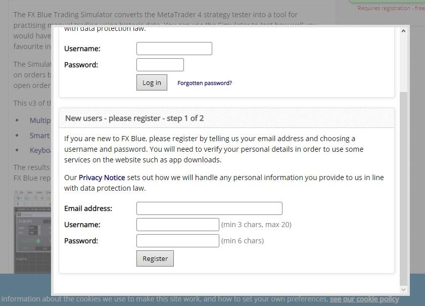 LiteForex: Instalacja i uruchamianie FX Blue