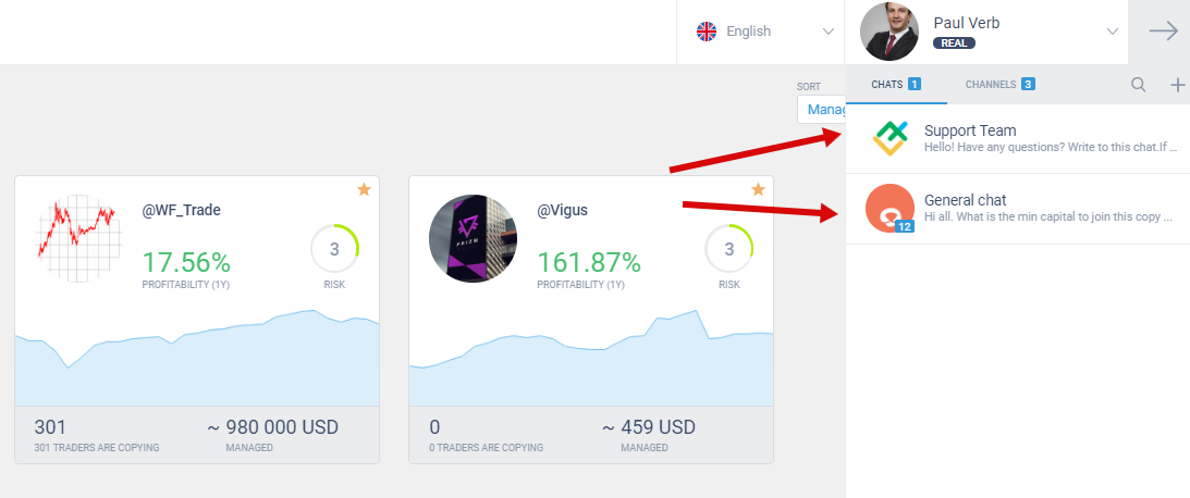 LiteForex: 4. A teraz rozpoczijmy proces kopiowania transakcji