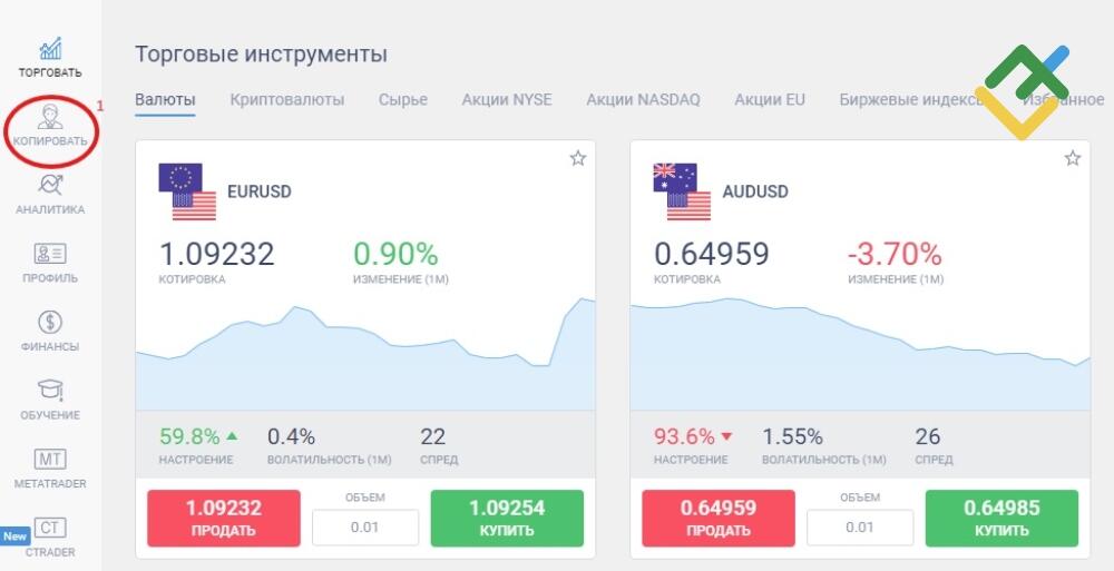 LiteFinance: Как настроить работу в системе инвестору