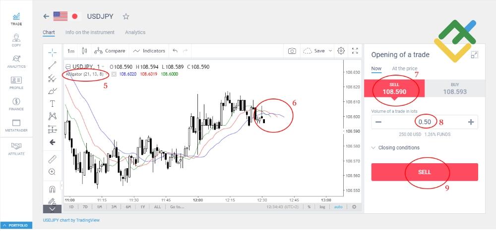 LiteForex: 2 miejsce: Alligator