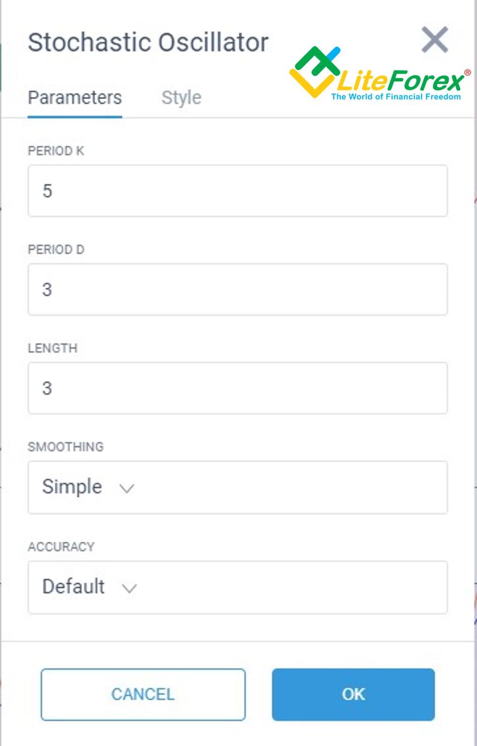 LiteForex: Strategie mit Bollinger-Bändern und Stochastic