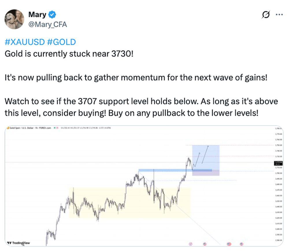 LiteForex: Marktstimmung für Gold (XAU/USD) in den sozialen Medien