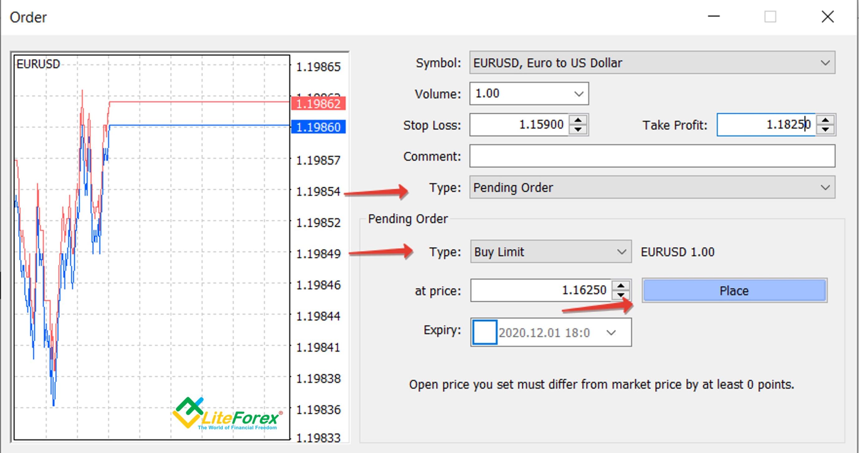 Types of Forex Orders: Market, Limit, and Stop | Buy and Sell Orders |  LiteFinance (ex. LiteForex)