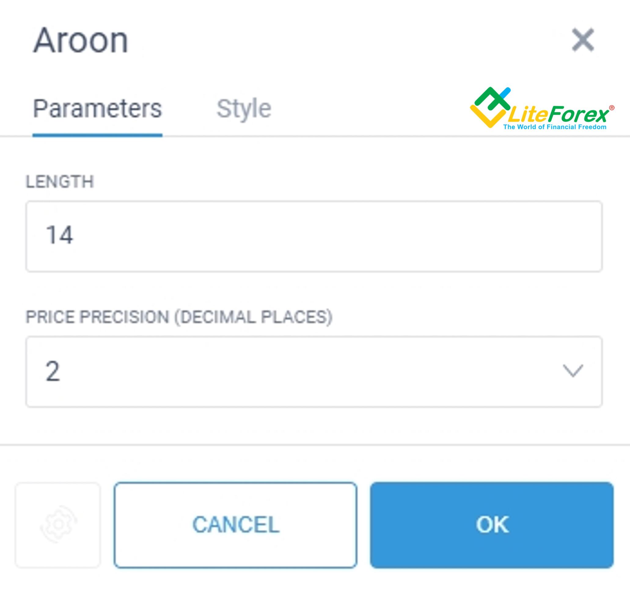 LiteForex: Aroon na terminalu internetowym LiteForex