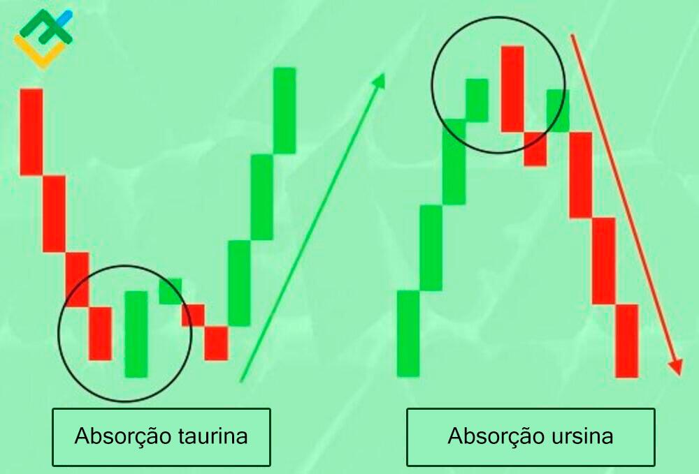 LiteFinance: A diferença entre os modelos de absorção taurina e ursina