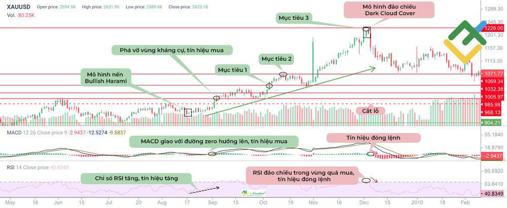 LiteFinance: Giao dịch với các chỉ báo MACD và RSI