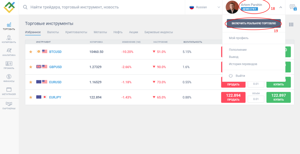 LiteFinance: Как начать торговать CFD?