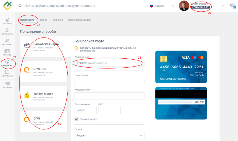 LiteFinance: Как начать торговать CFD?