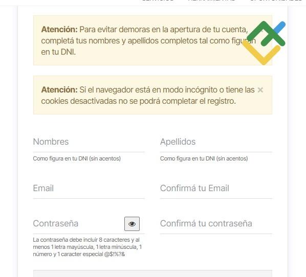 LiteFinance: Paso 2: abrir una cuenta comitente para invertir