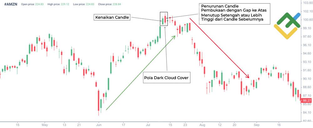 LiteFinance: Apa Saja Komponen Dark Cloud Cover?