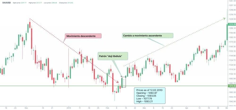 LiteFinance: ¿Qué aspecto tienen los dojis libélula?