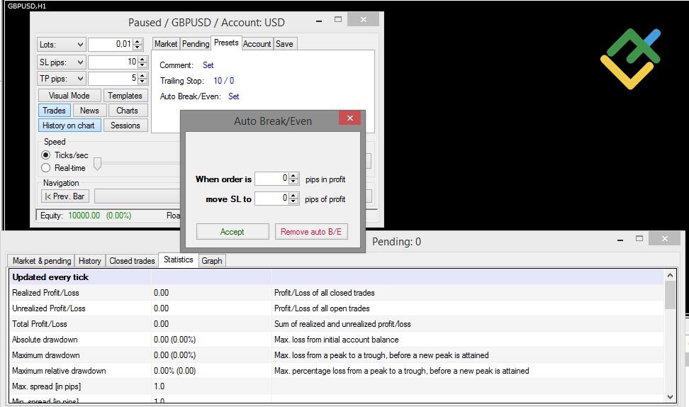 LiteForex: 1. Instalacja i ustawienie Forex Simulator