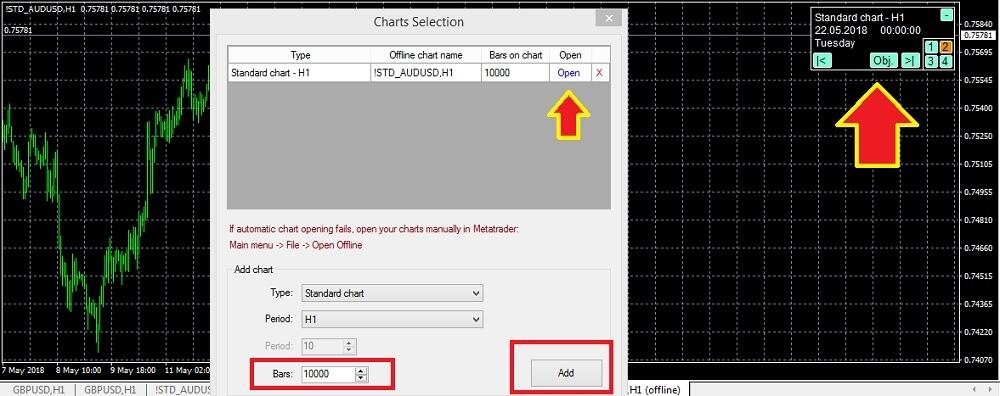 LiteForex: 2. rozpoczęcie symulacji i analiza statystyki