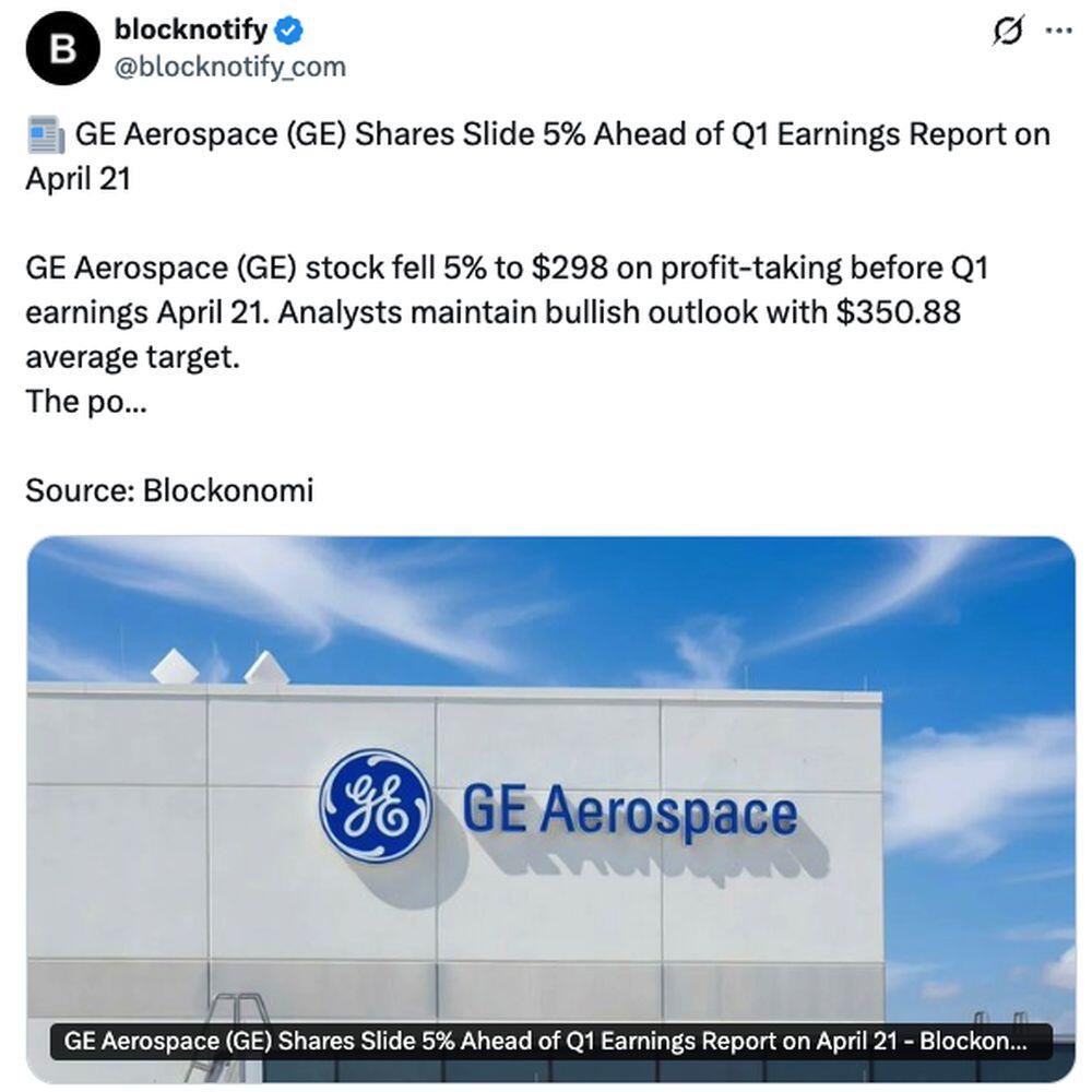 LiteFinance: GE (General Electric) Market Sentiment on Social Media