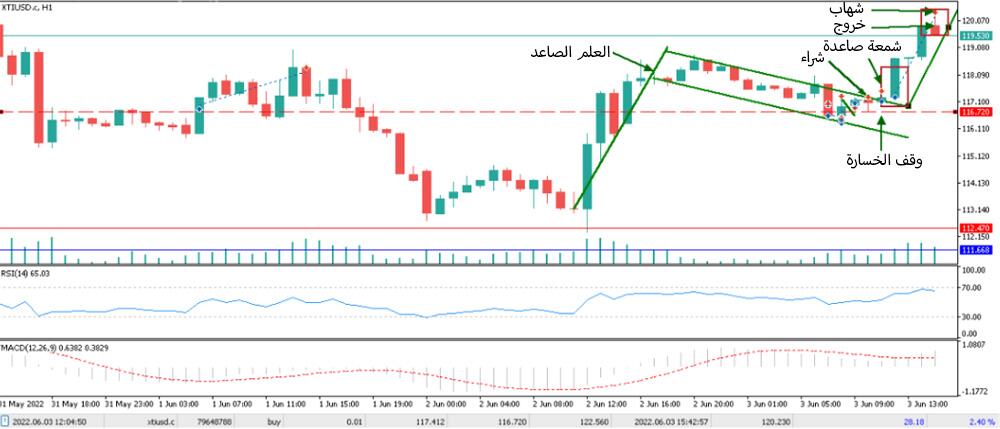 LiteFinance: مثال على أنماط الشموع اليابانية في تداول الفوركس
