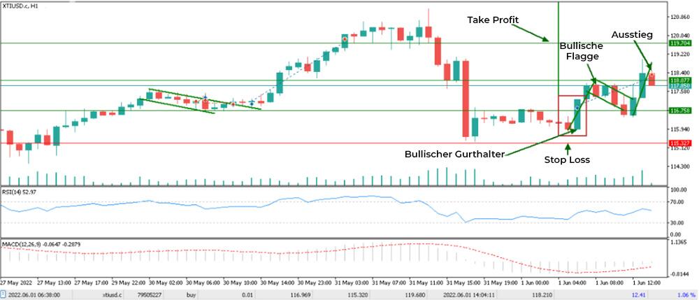 LiteForex: Beispiel für Candlestick-Muster im Forex-Handel
