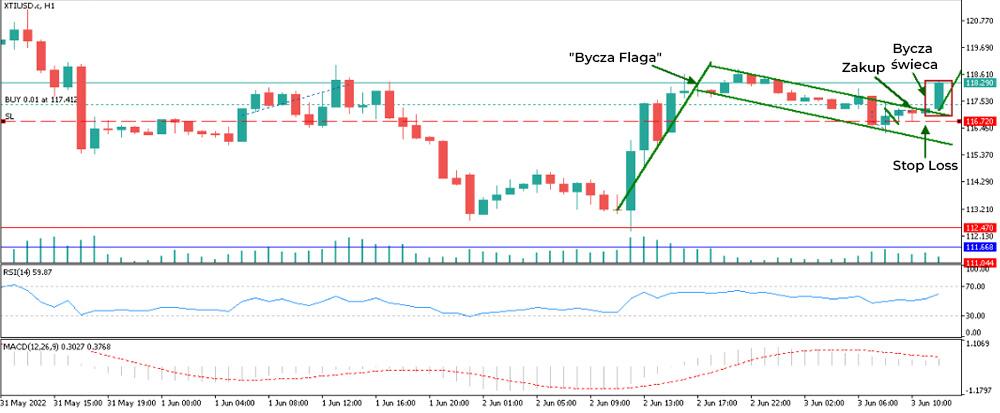 LiteForex: Przykład transakcji w oparciu o wzory świecowe na Forexie