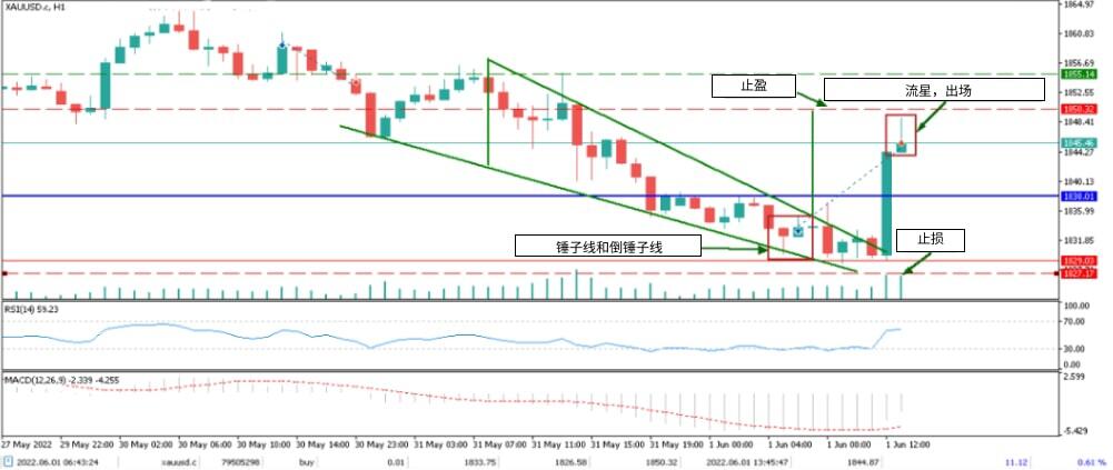 LiteFinance: 根据烛台形态进行外汇交易的示例