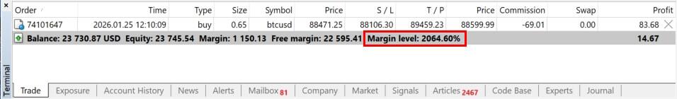 LiteFinance: Understanding Margin Level Percentage