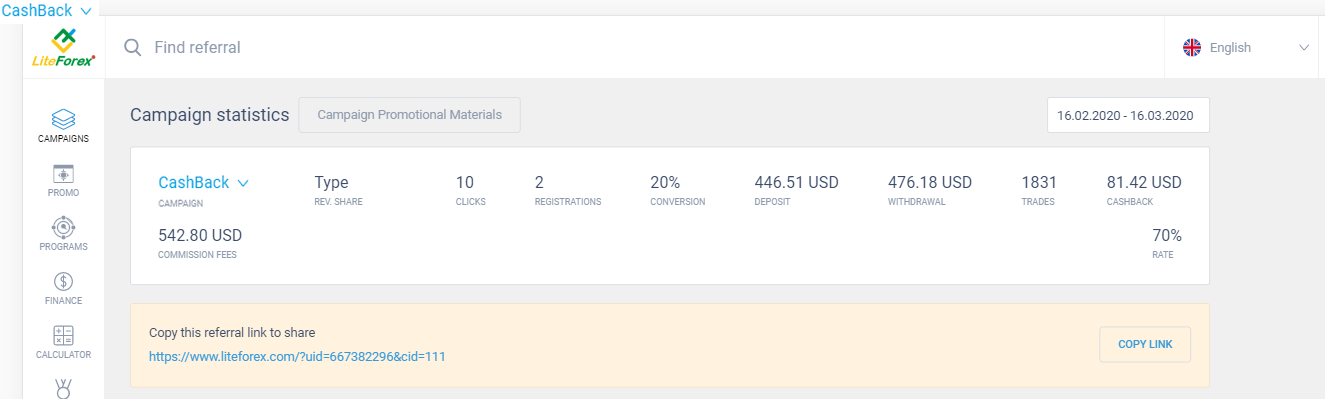 LiteFinance: Paso 3