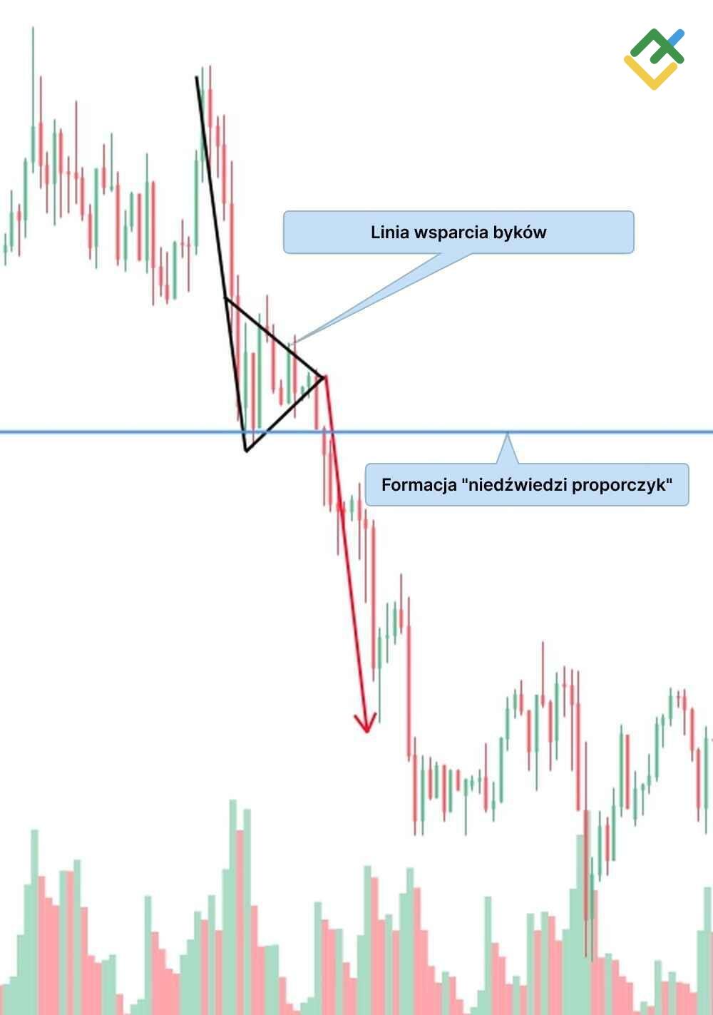 LiteForex: Co to jest „niedźwiedzi proporczyk”?