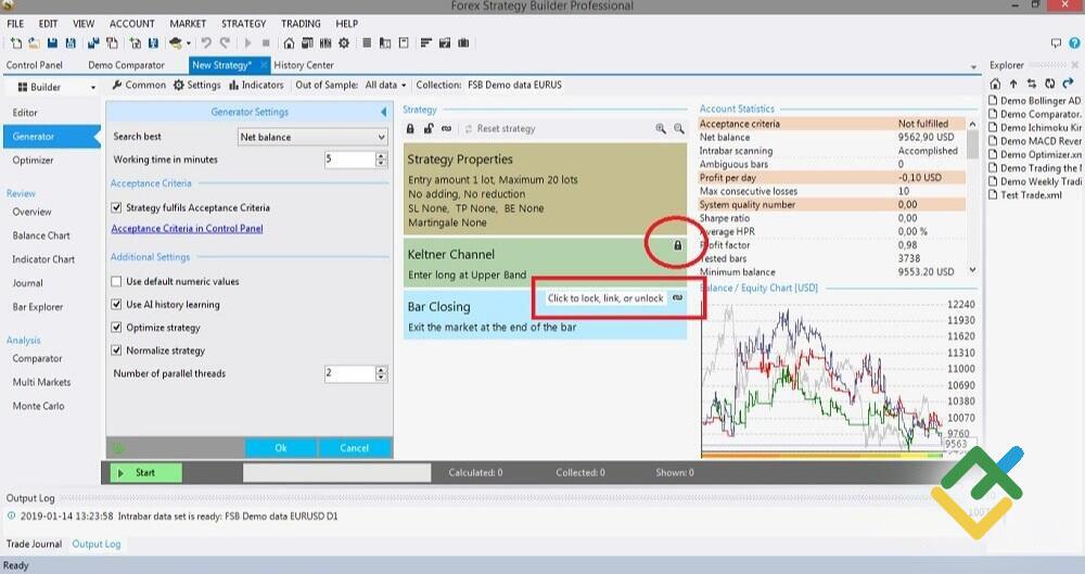 LiteFinance: 4. Strateji Oluşturucu