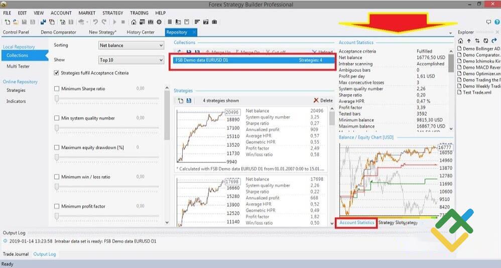 LiteFinance: 4. Strateji Oluşturucu