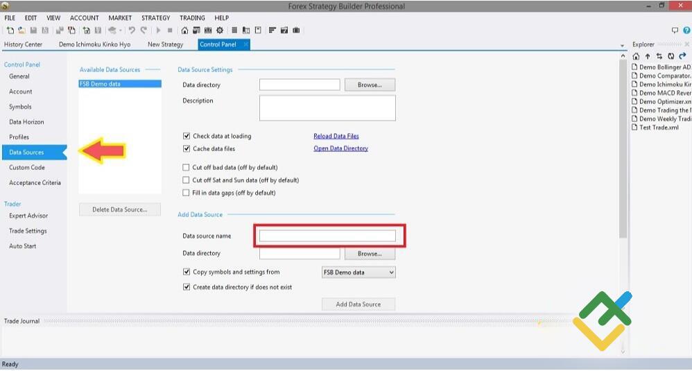 LiteFinance: 1. Hesap ayarları