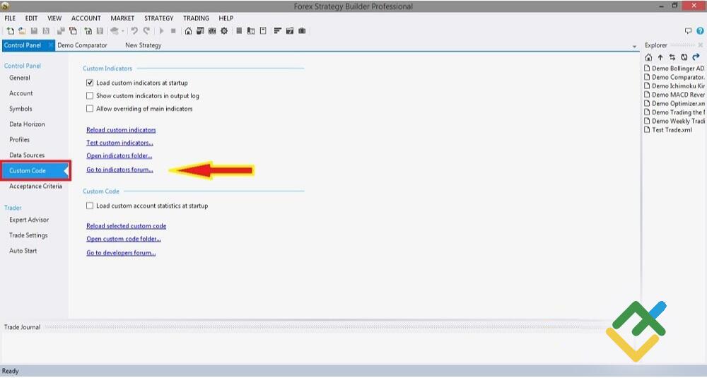 LiteFinance: 1. Hesap ayarları