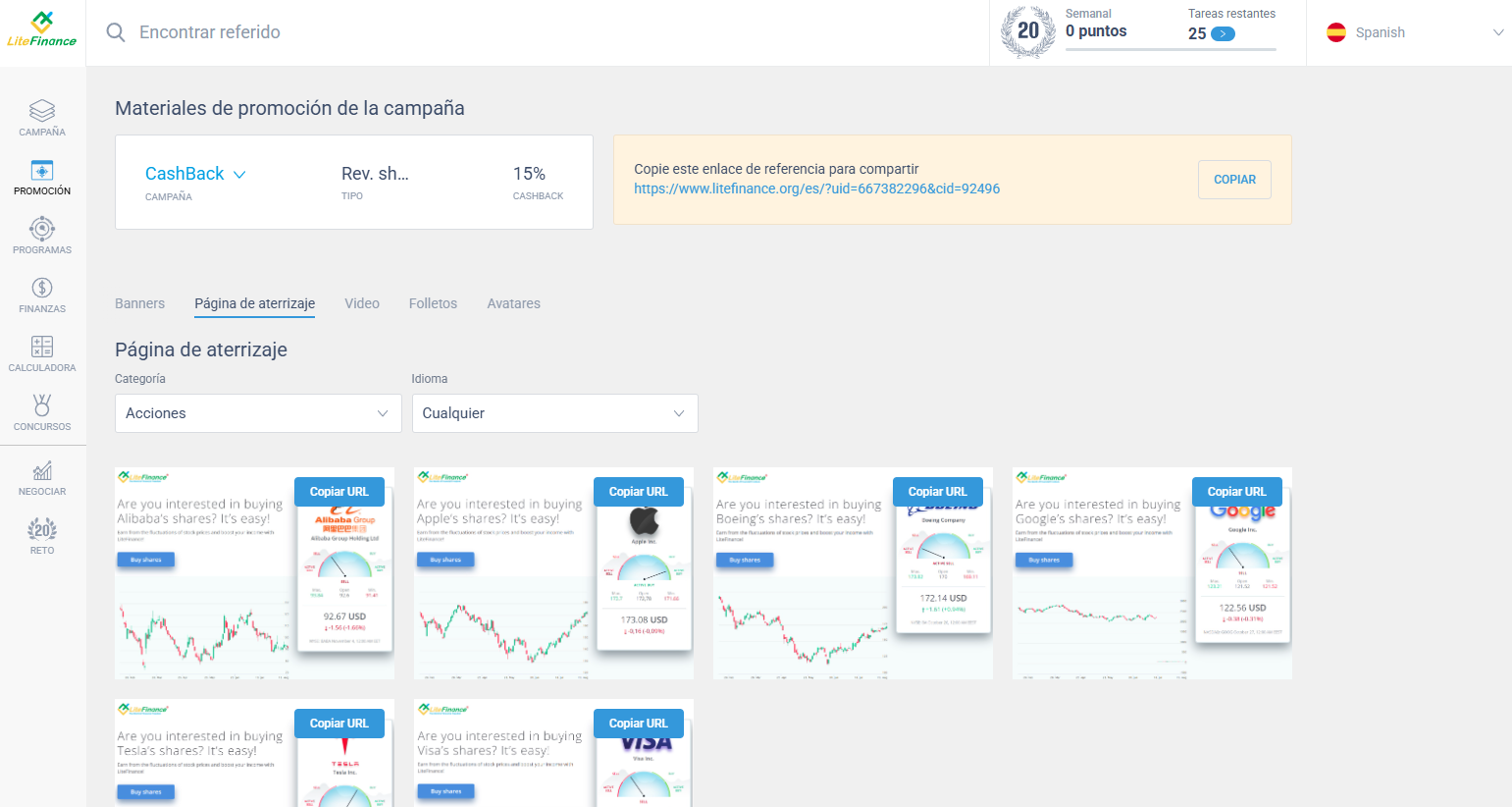 LiteFinance: Cómo convertirse en partner: tipos de programas y procedimiento de registro