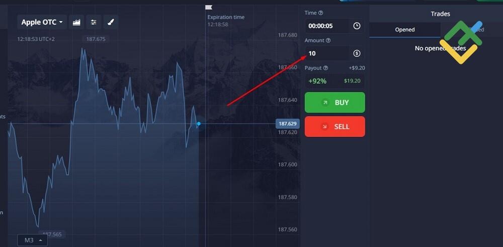 LiteFinance: Como funciona a opção binária?