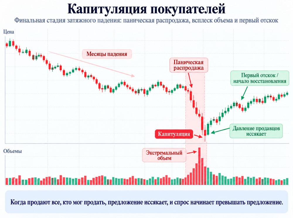 LiteFinance: Капитуляция в трейдинге простыми словами
