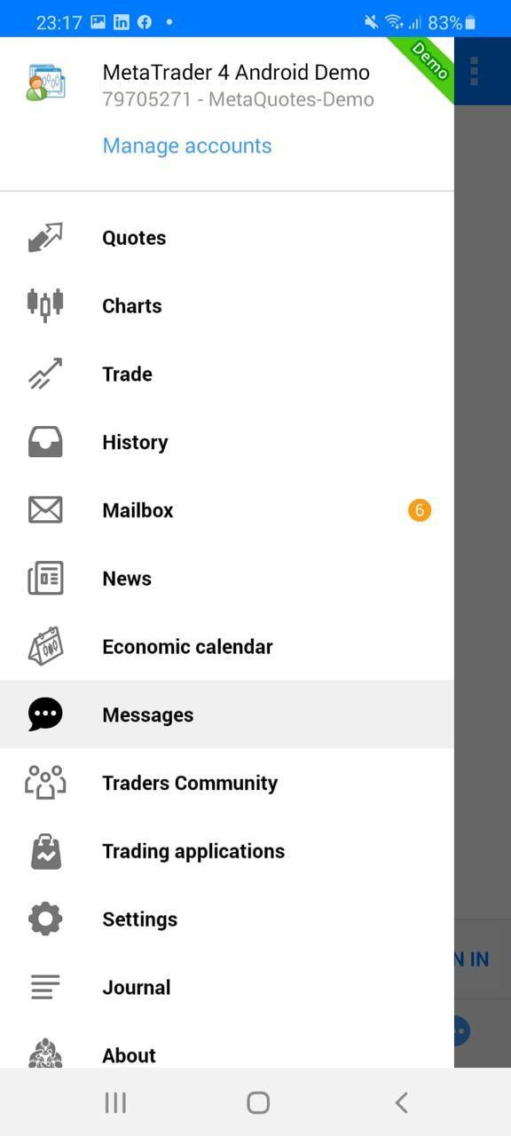 LiteForex: Installation von MT4 für Android