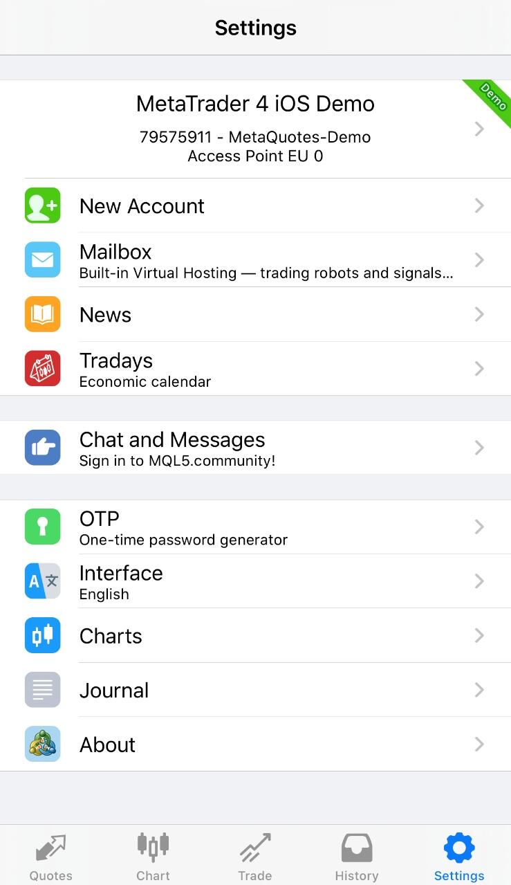 LiteForex: Installation von MT4 für iOS