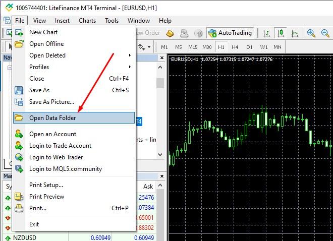 LiteFinance: How to Install the Xmaster Formula Indicator on MetaTrader 4