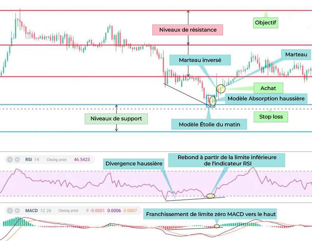 LiteFinance: 4. Ouverture d'une position longue, fixation d'un objectif et placement d'un stop loss