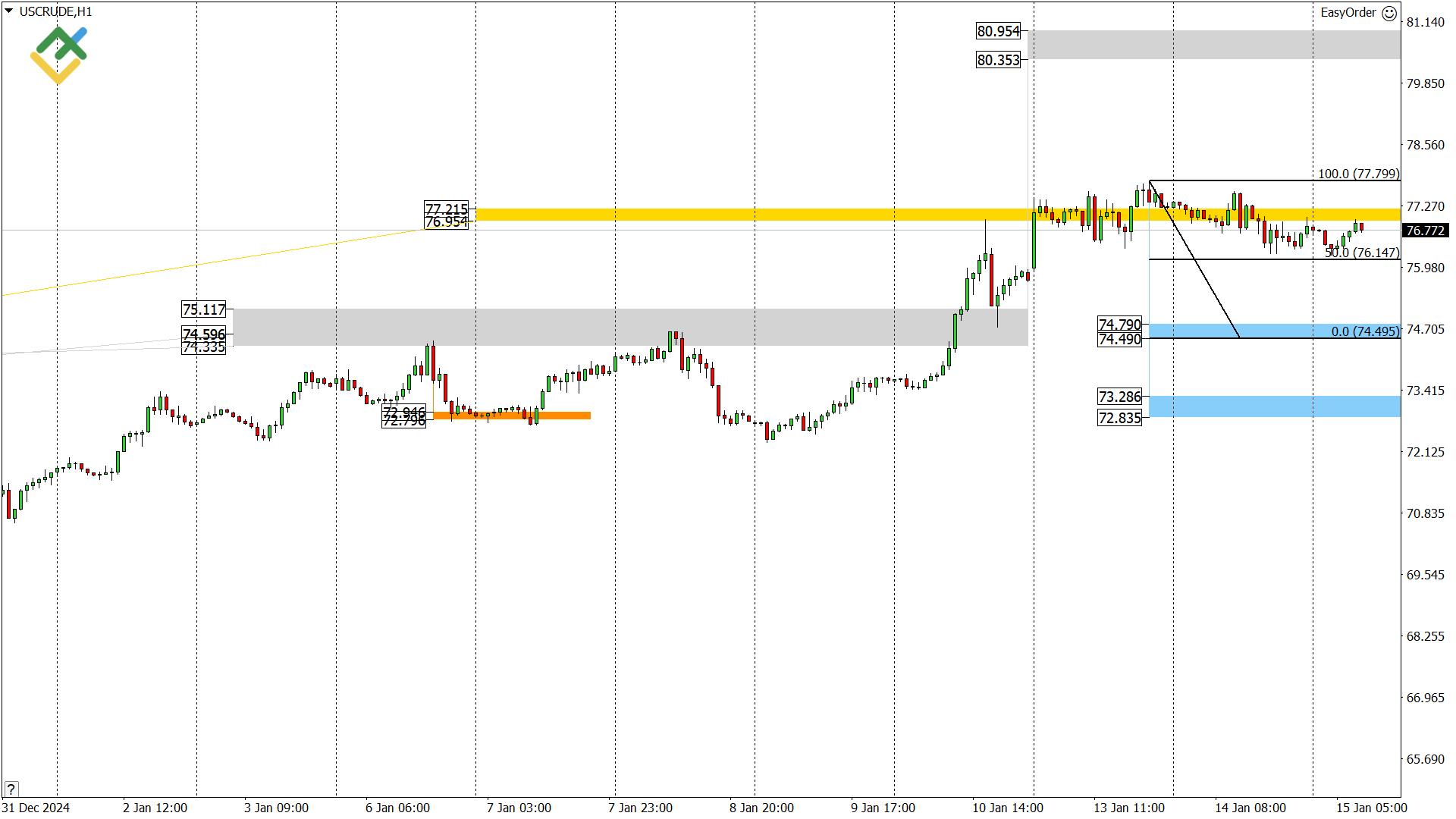 LiteFinance: Perkiraan Harga Minyak Hari Ini: Analisis USCrude