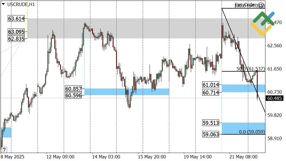 LiteFinance: Perkiraan Harga Minyak Hari Ini: Analisis USCrude