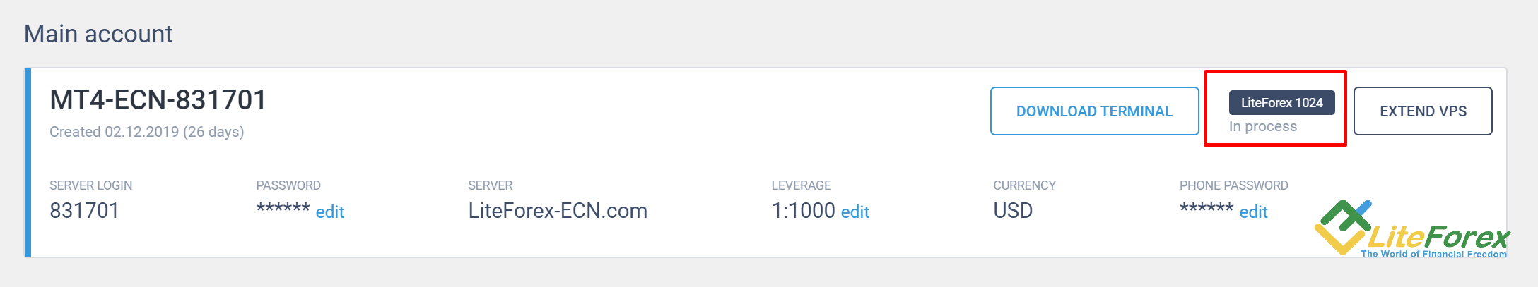 LiteFinance: Forex VPS serveri qanday o'rnatiladi