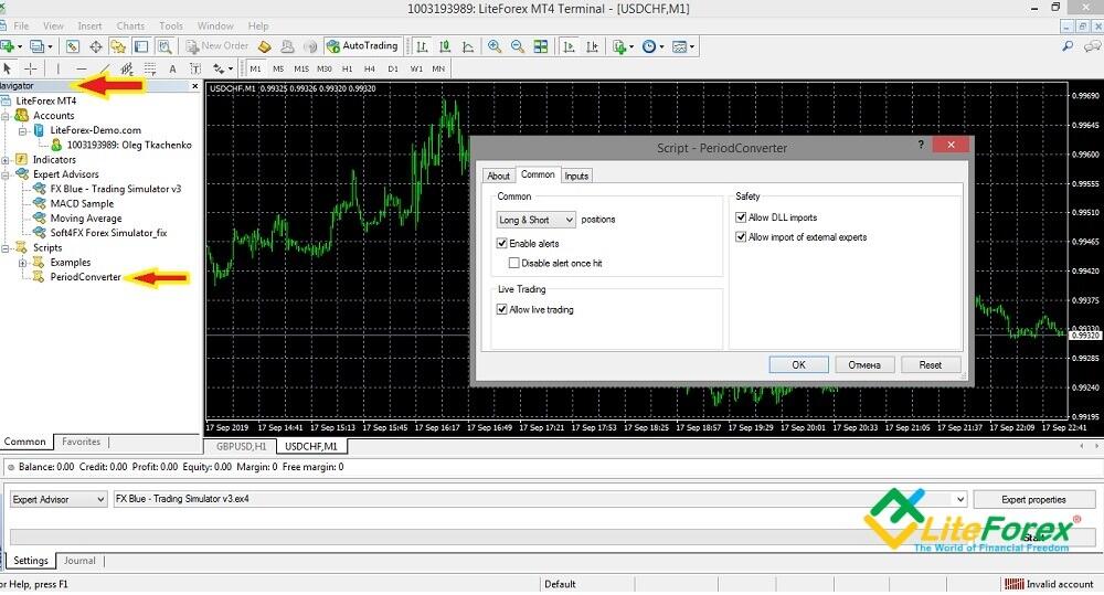 LiteForex: Wichtig zu beachten: