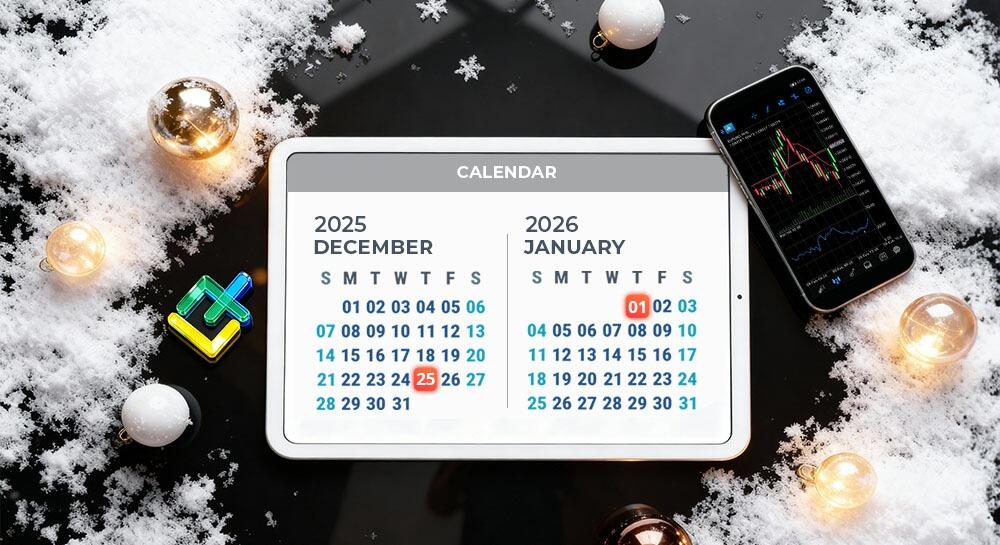 Harmonogram pracy usług LiteForex w okresie Świąt Bożego Narodzenia i Nowego Roku 2025/2026