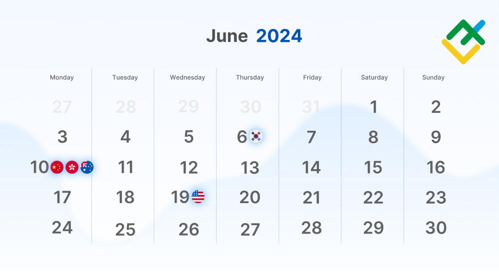 تعطیلات جهانی بازار های سهام: ژوئن 2024