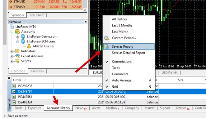 LiteFinance: Kompresi riwayat transaksi server perdagangan MT4 CLASSIC1 dan MT4 CENT2 | LiteFinance