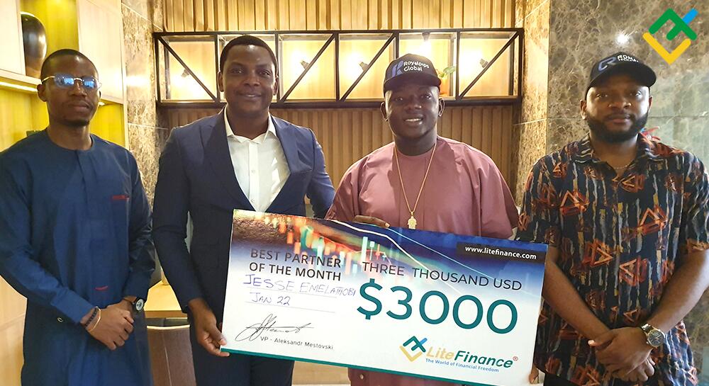 January’s best partner from Nigeria wins 3,000 USD