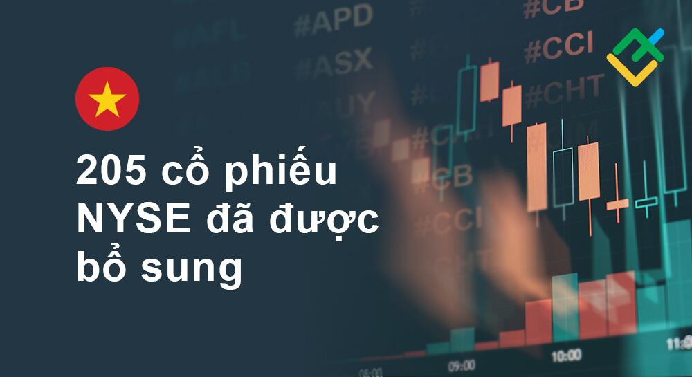 Hơn 205 cổ phiếu NYSE đã khả dụng để giao dịch