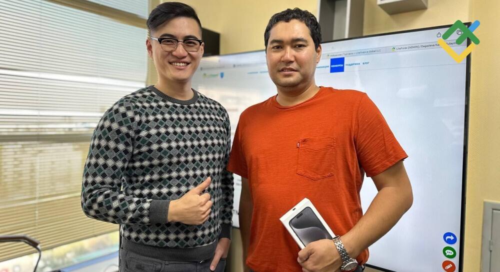Победителю Kyrgyzstan Lucky Ticket Draw вручили iPhone 15 Pro Max