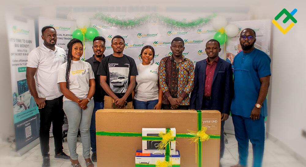 LiteFinance awarded prizes to the winners of Lucky Ticket Ghana