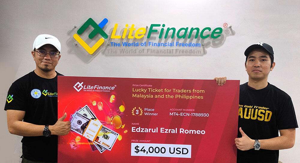 LiteFinance: Lucky Ticket for Traders from Malaysia and Philippines Over | LiteFinance